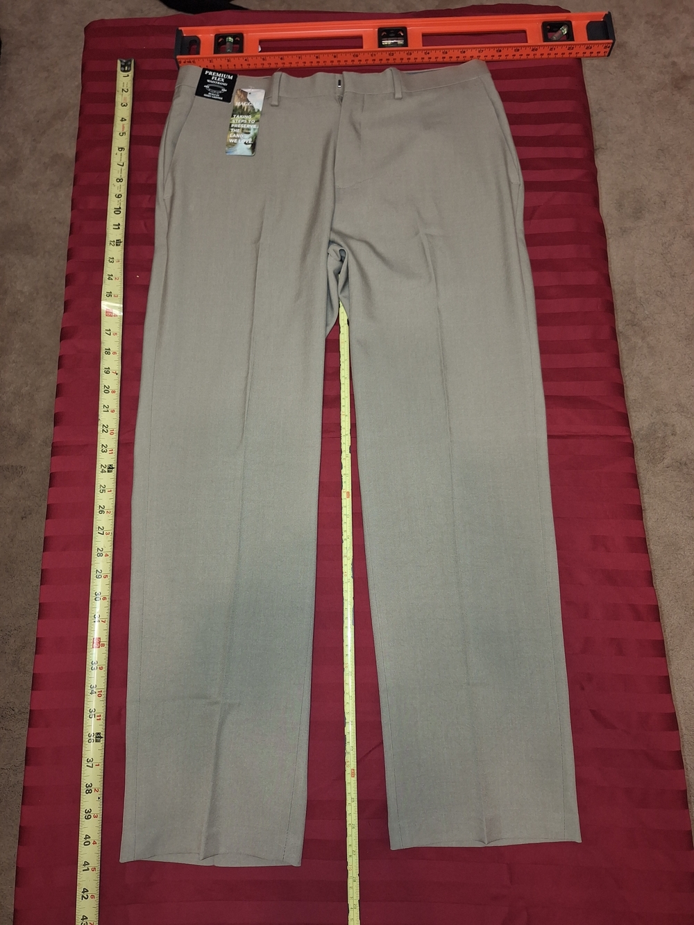 Stafford Men’s Dress Pants - Khaki